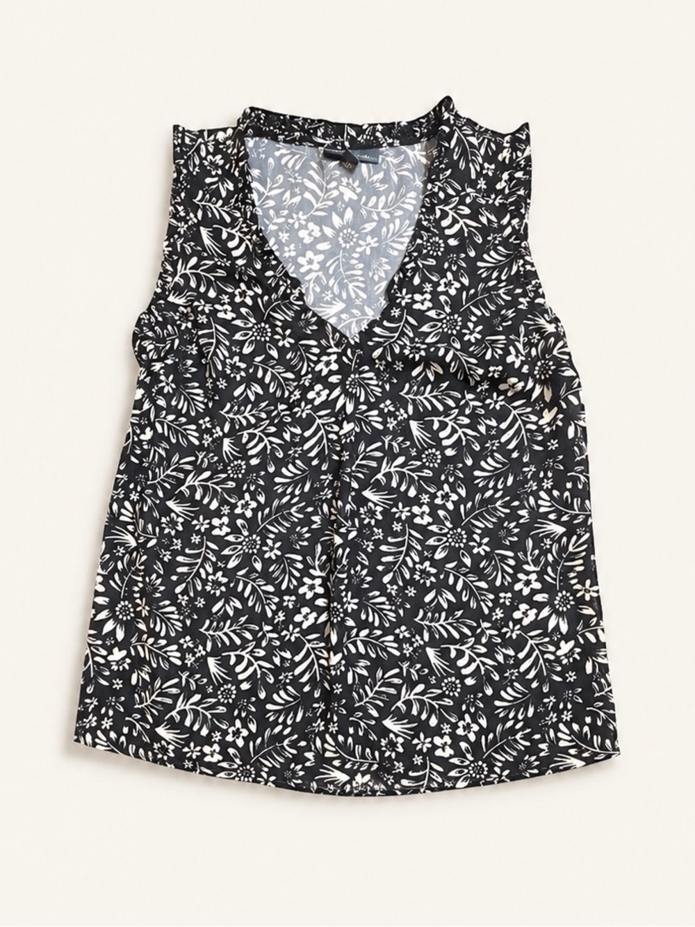 ModCloth Floral Ruffle Blouse - Picture 10 of 13